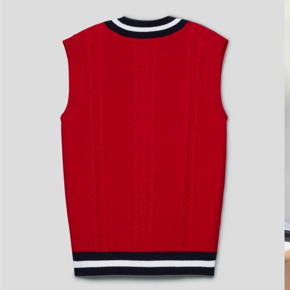 Aritzia Red Winston Sweater Vest ♥️ - Picture 2 of 8